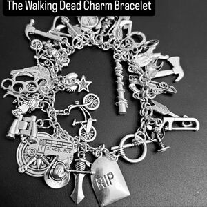 The Walking Dead Inspired Charm Bracelet